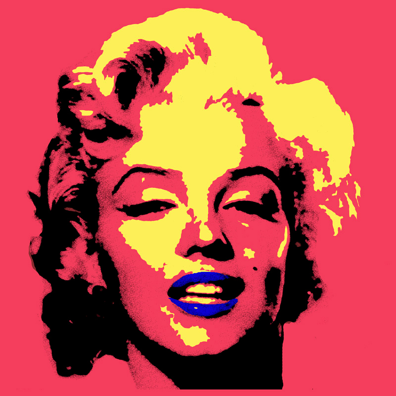 Quadro Marilyn Pop