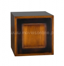 Cubo Porta de Madeira