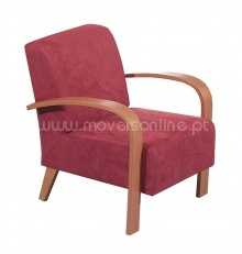 Poltrona bra�os curvos