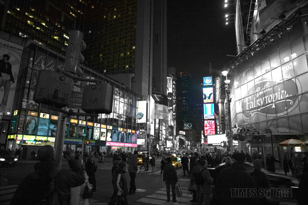 Quadro Ruas de Times Square 