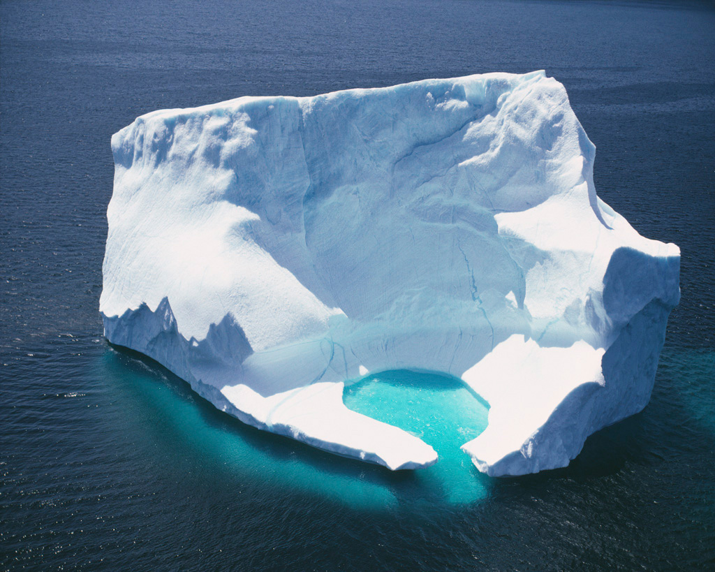 Quadro Iceberg no Oceano 