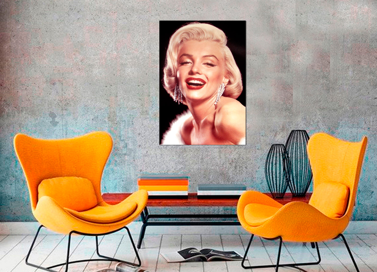Quadro Marilyn Monroe Sorridente