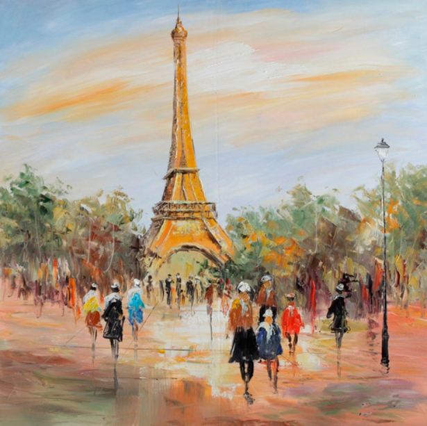 Pintura Torre Eiffel 