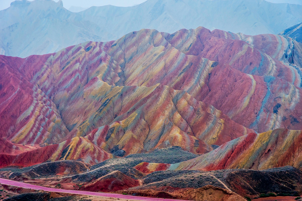 Pintura do Monte Rainbow China