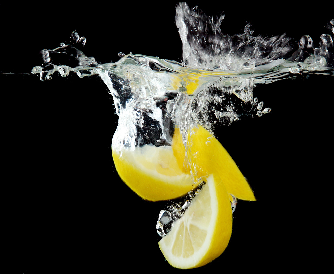 Quadro Lemons in Water