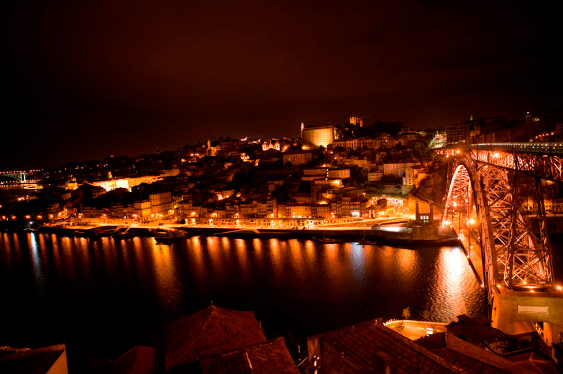 Quadro Anoitecer no Porto