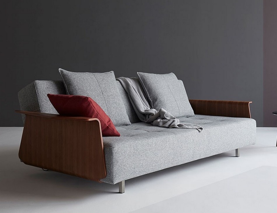 Experimente o conforto do sofá cama Long Horn com braços relaxe em estilo e conforto!