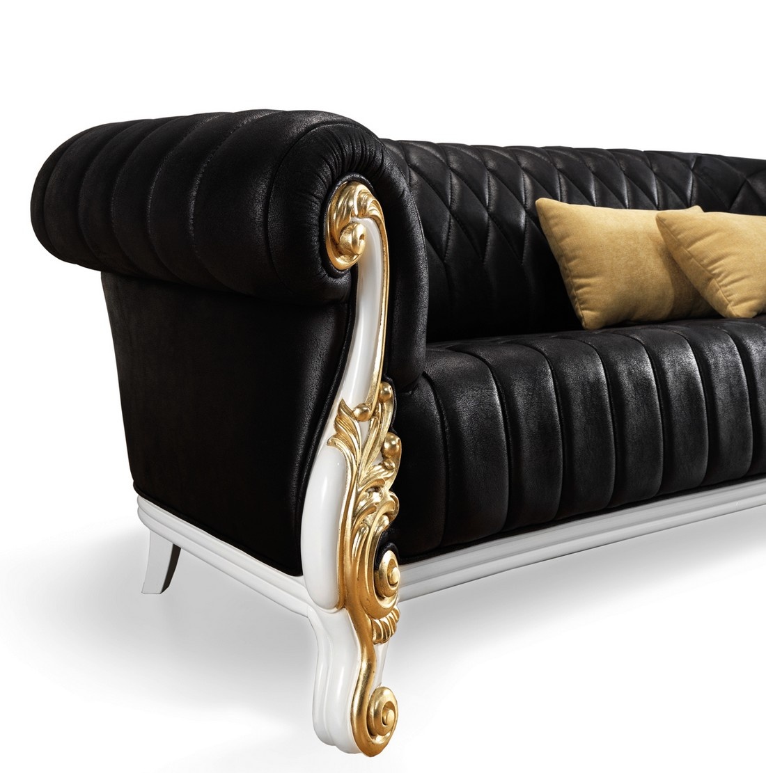 O sofa 2 Lugares New Kiev é o complemento perfeito para a sua casa! Esta peça de mobiliário apresenta design moderno e sofisticado, que o vai deixar com um ar elegante e luxuoso!