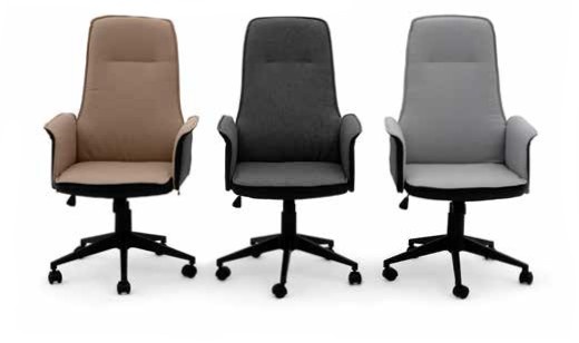 Equipa o teu espaço de trabalho com a Cadeira de Escritório Platton que oferece excelente ergonomia para maior conforto durante as horas de trabalho.