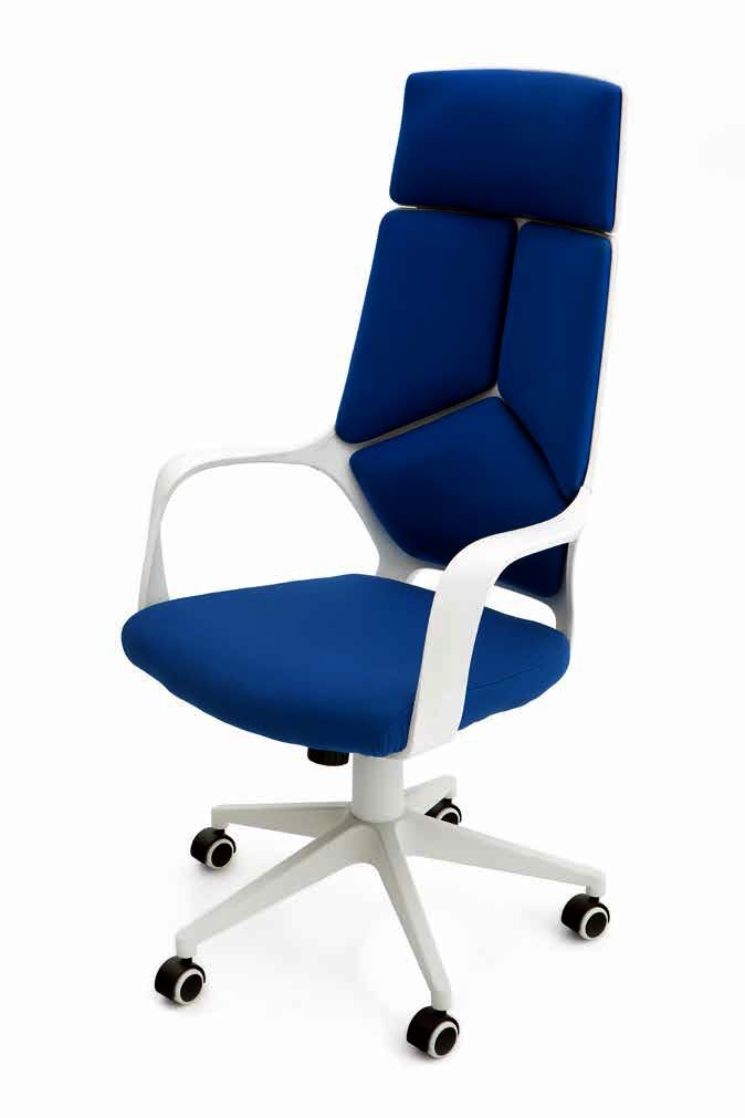 Conforto acima de tudo! A cadeira de escritório Ronny é a escolha certa para quem procura o melhor em conforto e ergonomia.