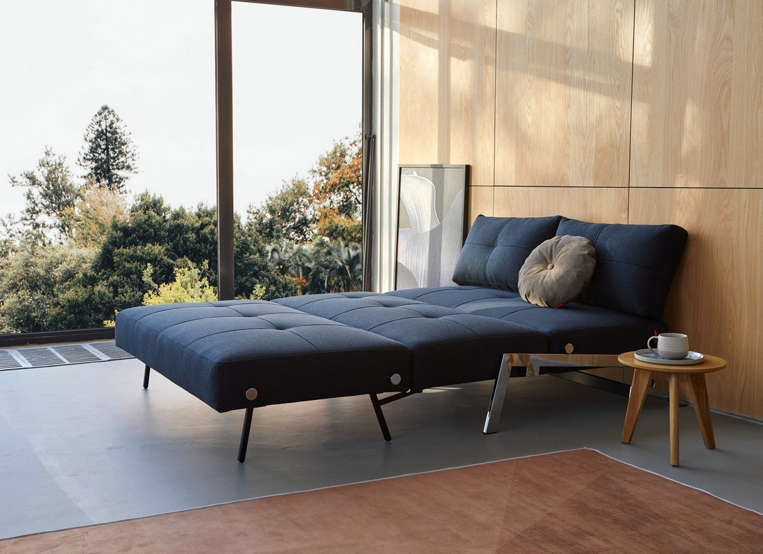 Aproveite os momentos de descanso com o sofá Cama Cubed um dos melhores sofás cama do mercado. Desfrute de uma experiência inesquecível, com assento e encosto acolchoados para maior conforto.