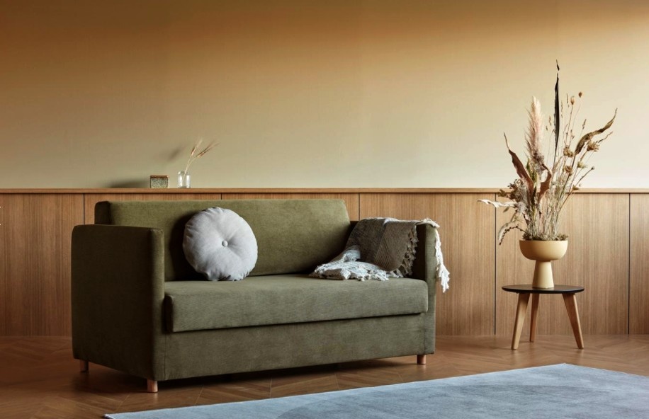 O sofá cama Olan é a escolha perfeita para quem procura um móvel versátil e moderno, que ofereça conforto e funcionalidade na hora de relaxar ou receber visitas!