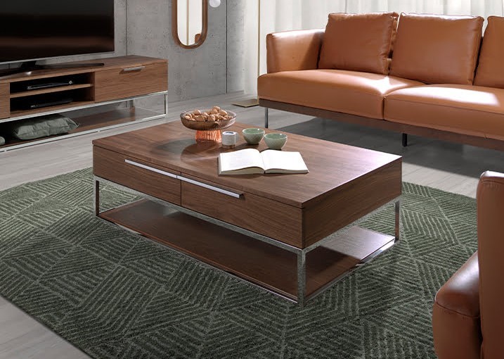 A mesa de centro Atrani é o toque final perfeito para o seu espaço! Esta peça moderna e elegante combina a praticidade com o design versátil, para que possa adicionar estilo à sua sala de estar.