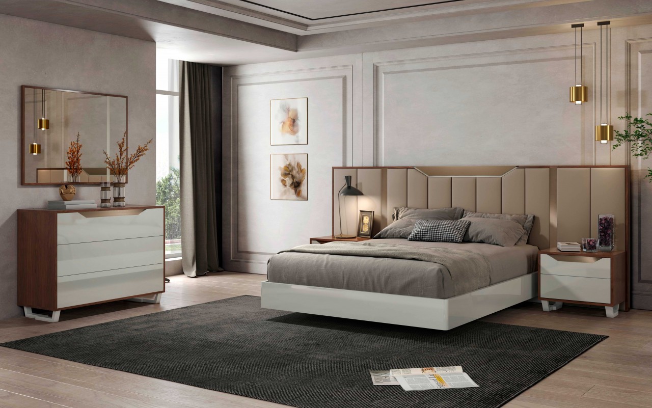 O Quarto de Casal Luca Simple combina estilo e conforto para criar o ambiente ideal para relaxar e descansar.