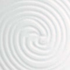 Wengue / Entalhado Espiral Branco