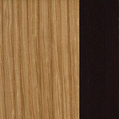 Carvalho / Cor Natural + Wengue Castanho (Foto)