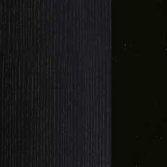 Carvalho+Vidro/ Cor Preto+Preto