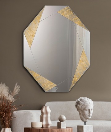 Um espelho é mais que um objeto de decoração, é uma peça essencial para o nosso bem-estar. O espelho Laverna foi desenhado com cuidado para criar um ambiente acolhedor e aconchegante.