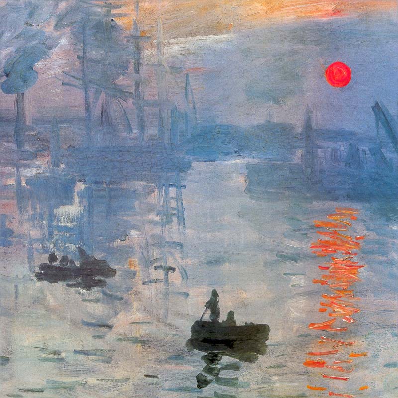 Quadro Soleil Levant de Monet