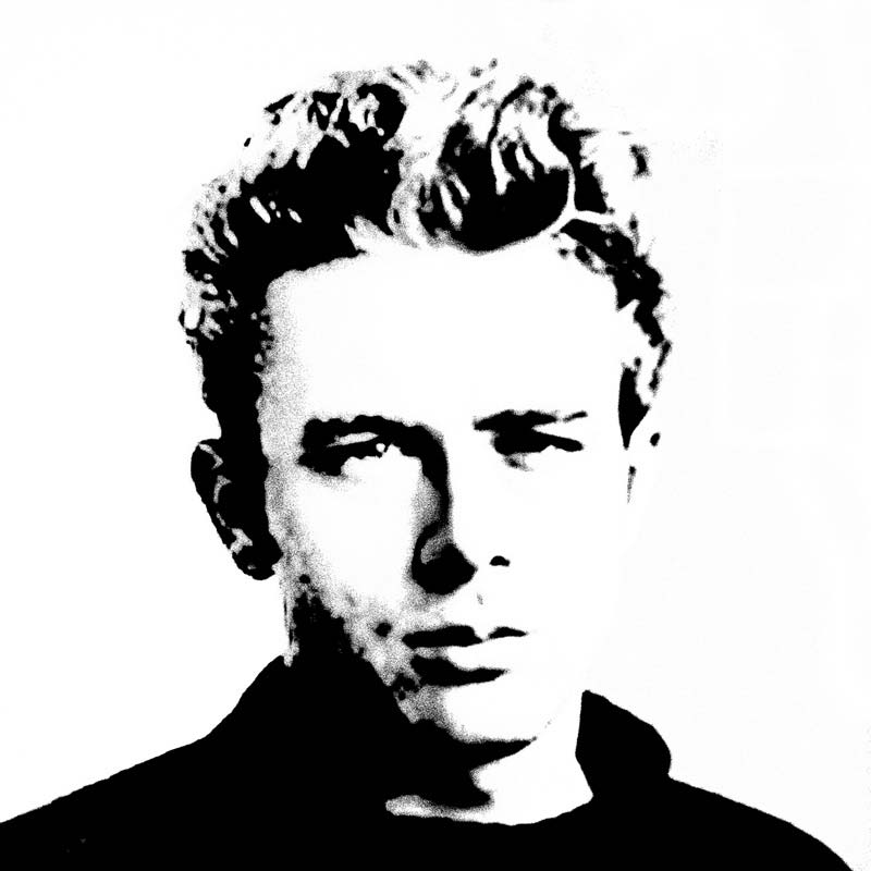 Quadro Rosto de James Dean