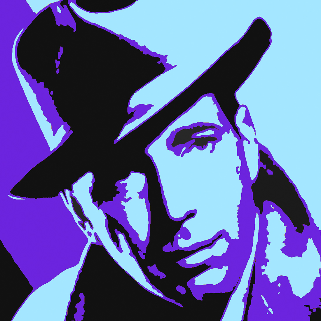 Quadro Blue Bogart