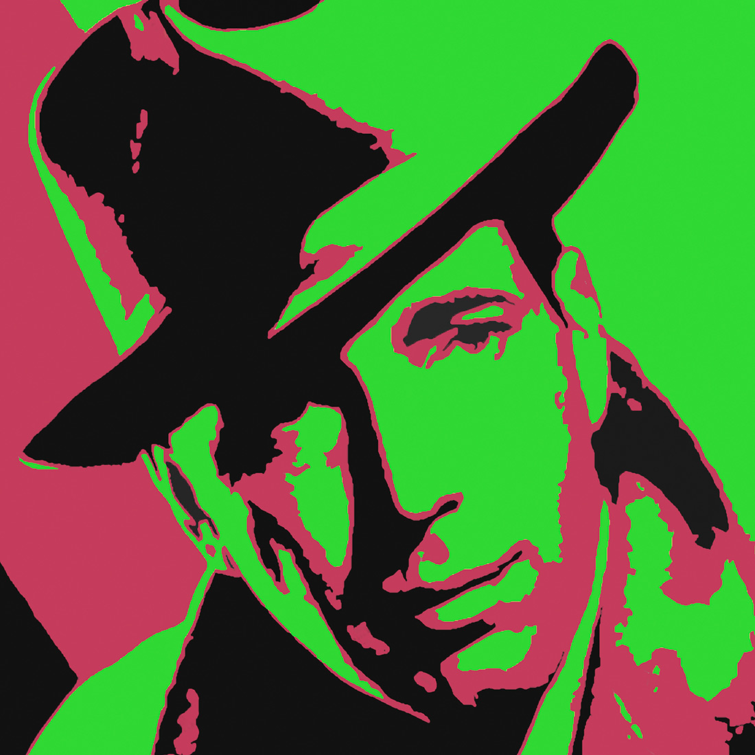 Quadro verde Bogart
