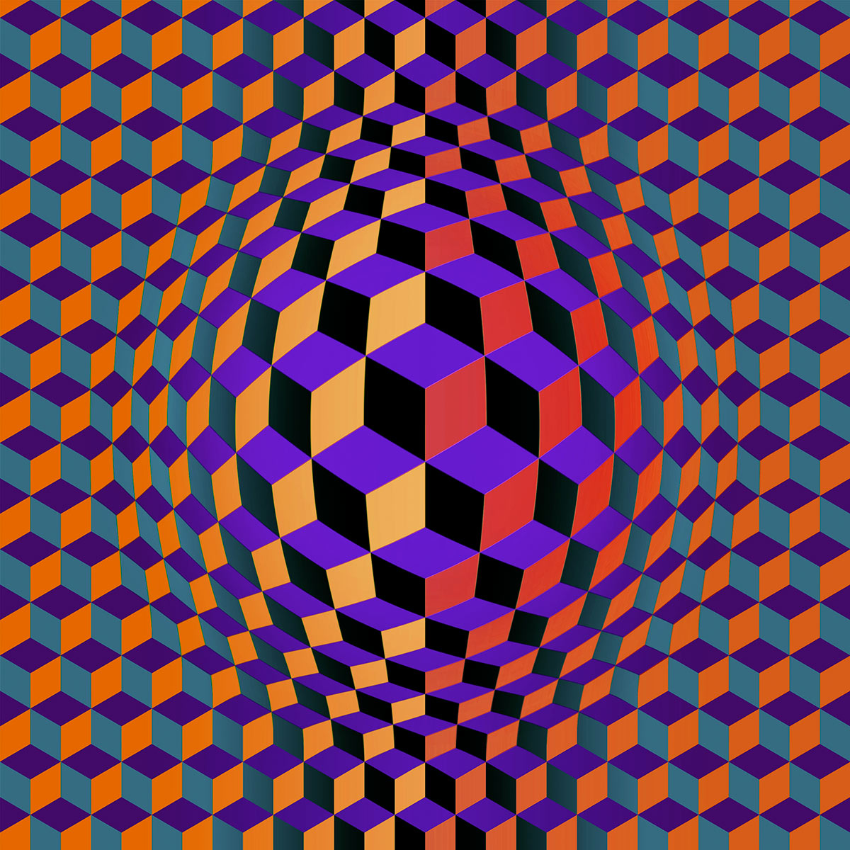 Quadro Pop Art Illusion 
