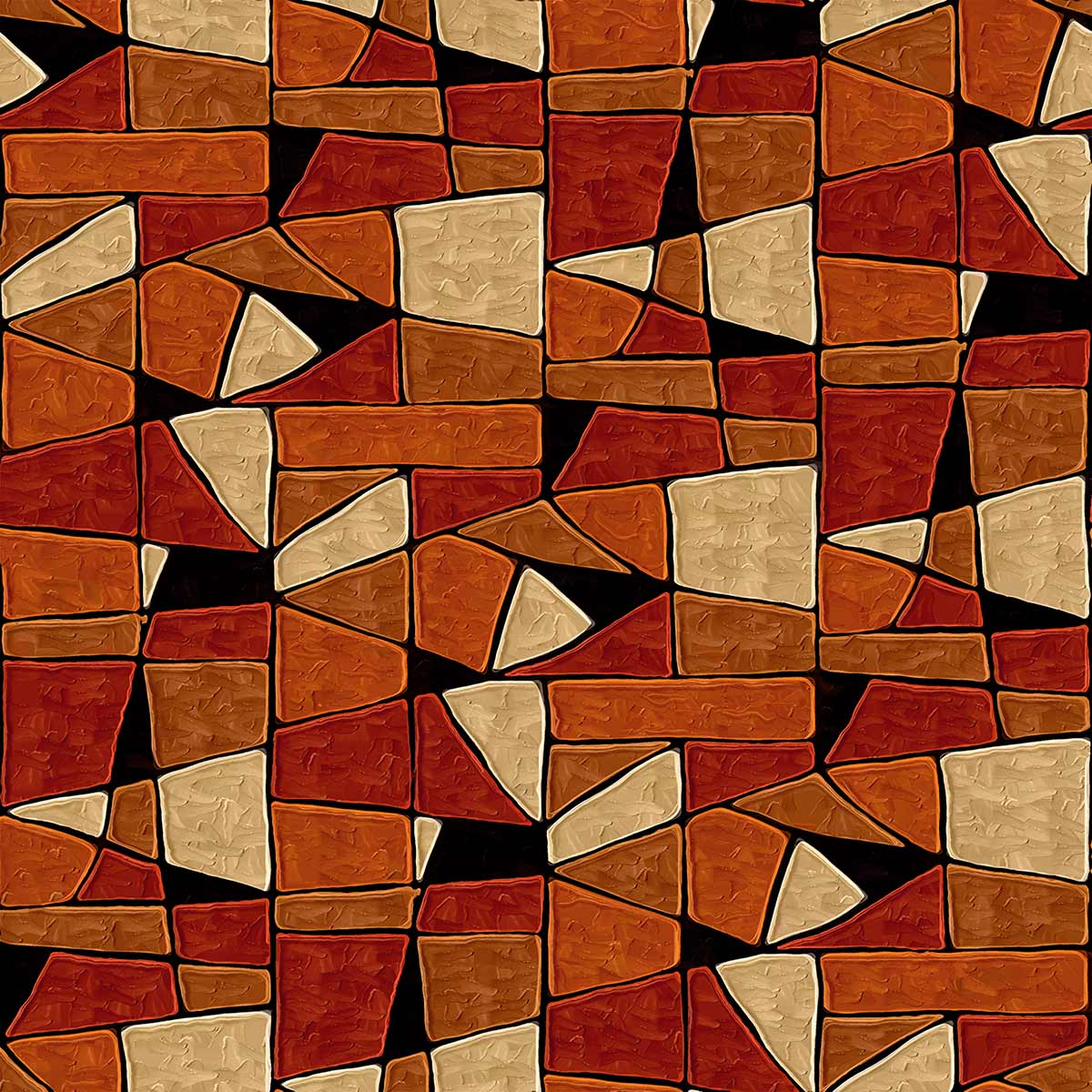 Quadro Mosaico Abstrato