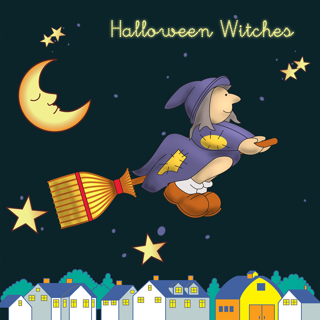Quadro Halloween Witches