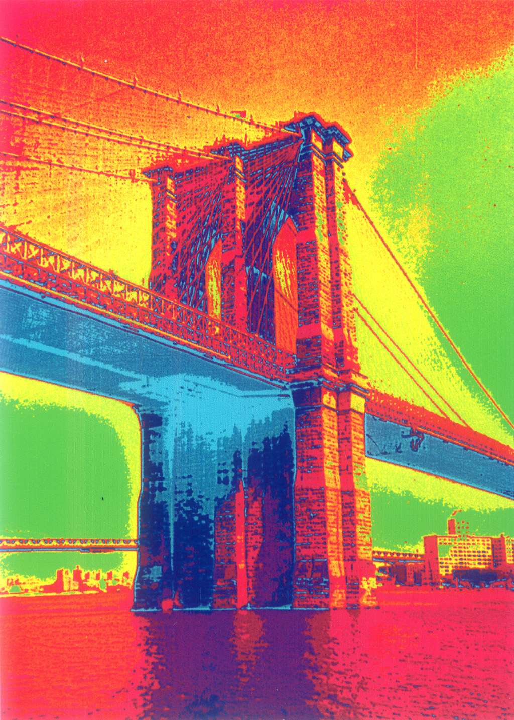 Quadro Pop Ponte de Brooklyn