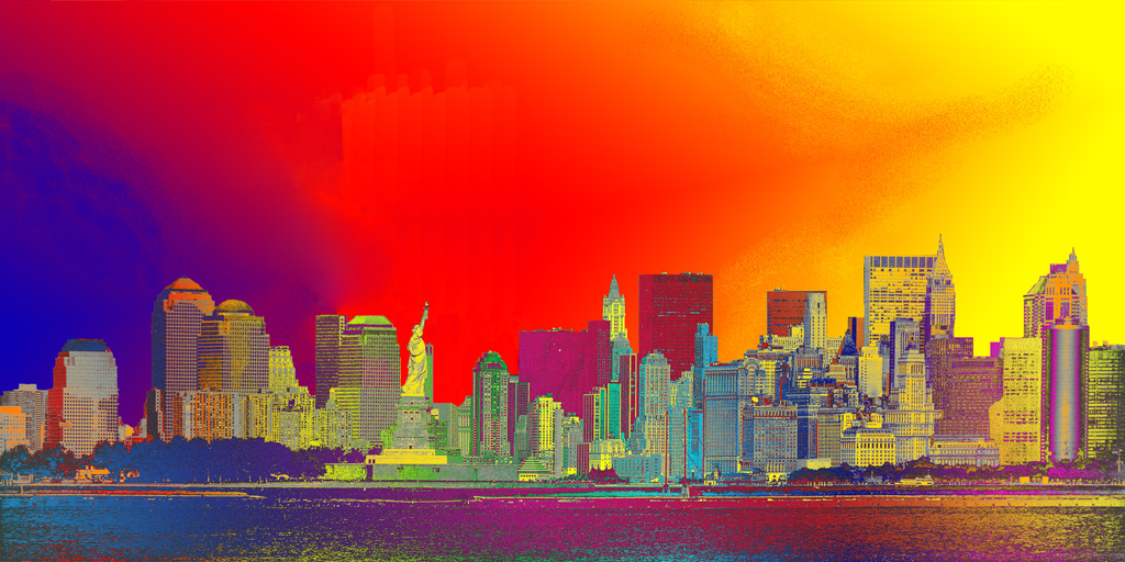 Quadro New York Pop