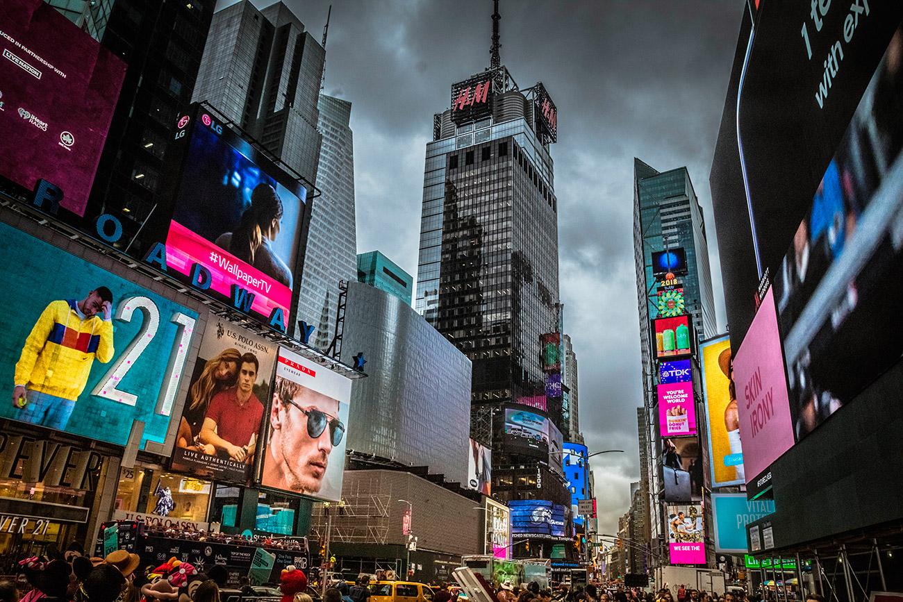 Light painting em Nova York