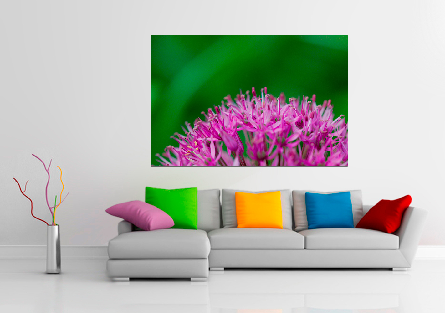 Grevillea flor pintura