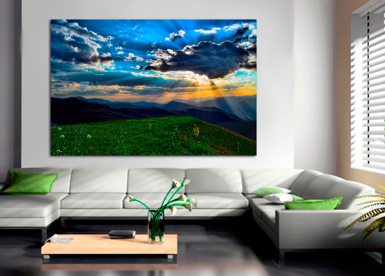 Nature view painting