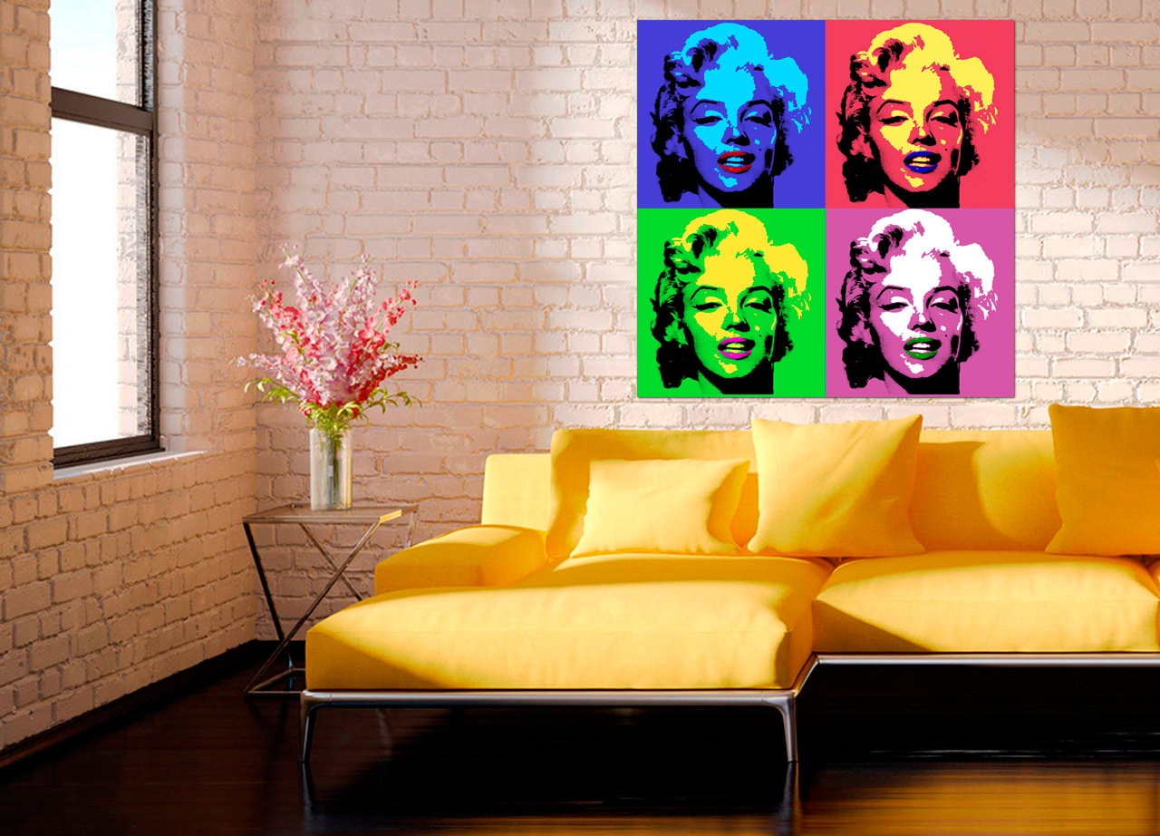 Quadro Marilyn Color