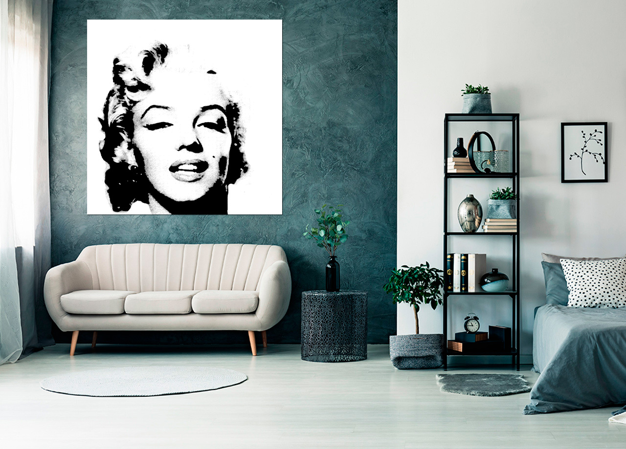 Quadro Marilyn Monroe Face