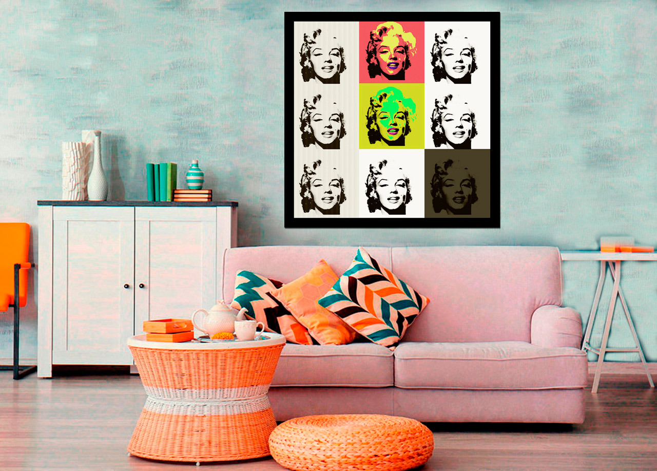 Quadro Mini Faces Marilyn Monroe