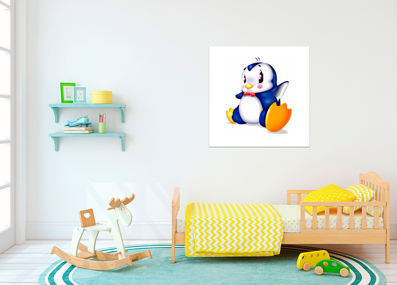 Quadro Pinguim Bebé 