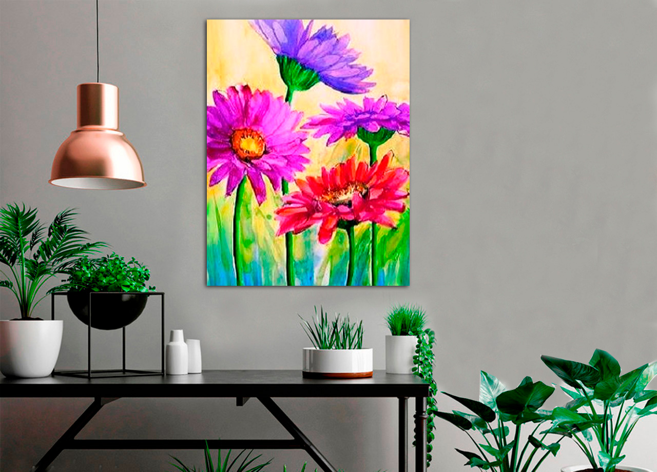 Quadro Jardim Florido