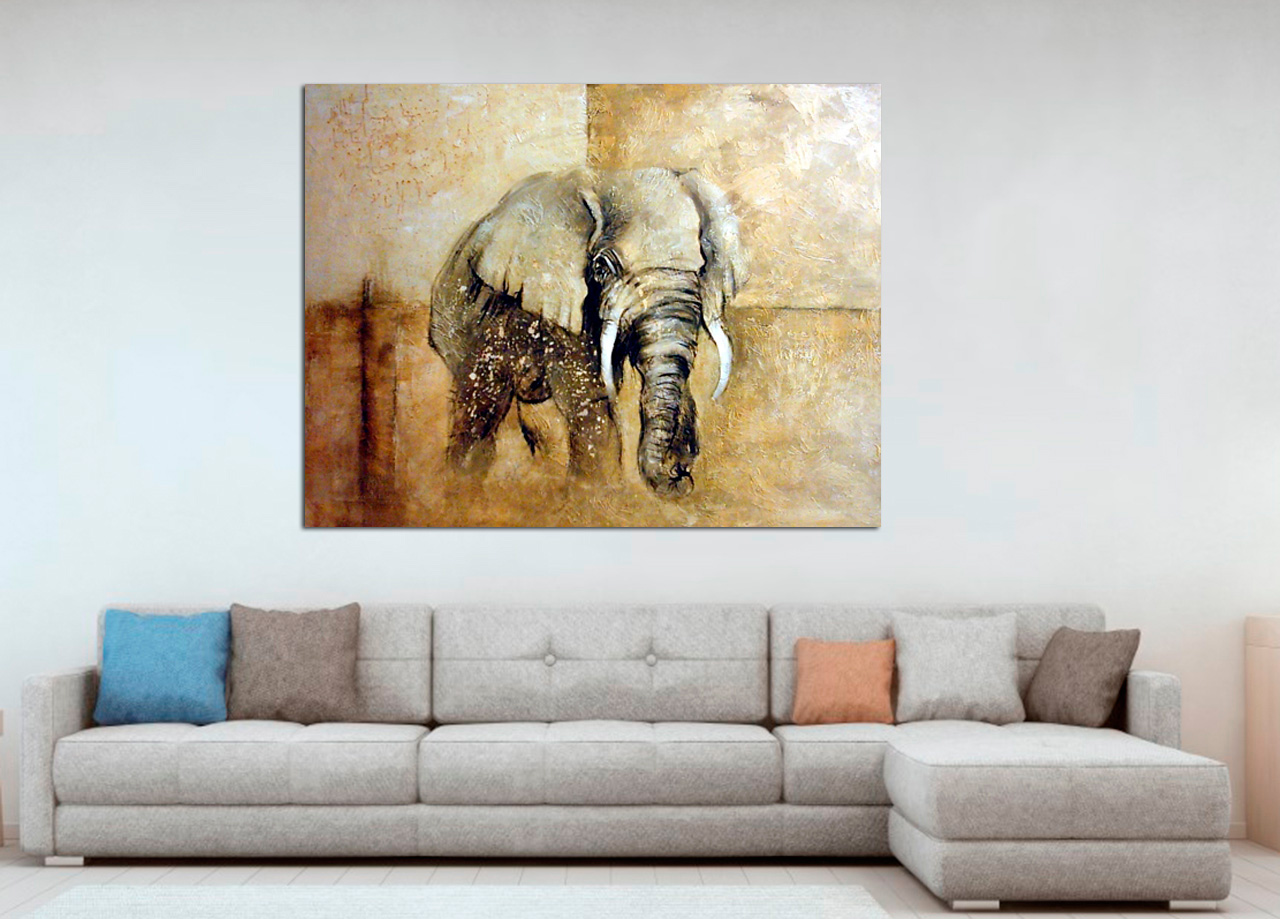 Quadro Dark Elephant