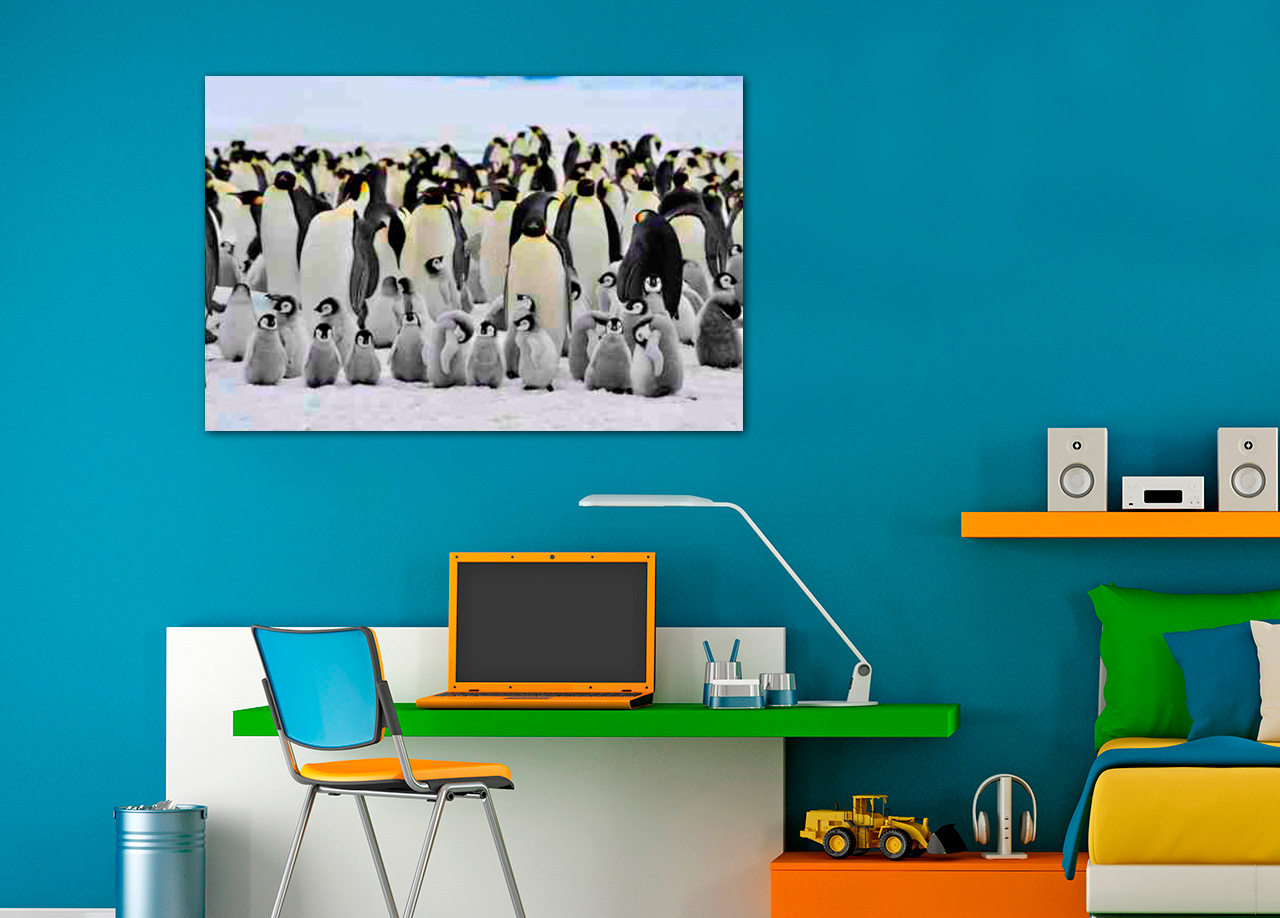 Quadro Pinguins 