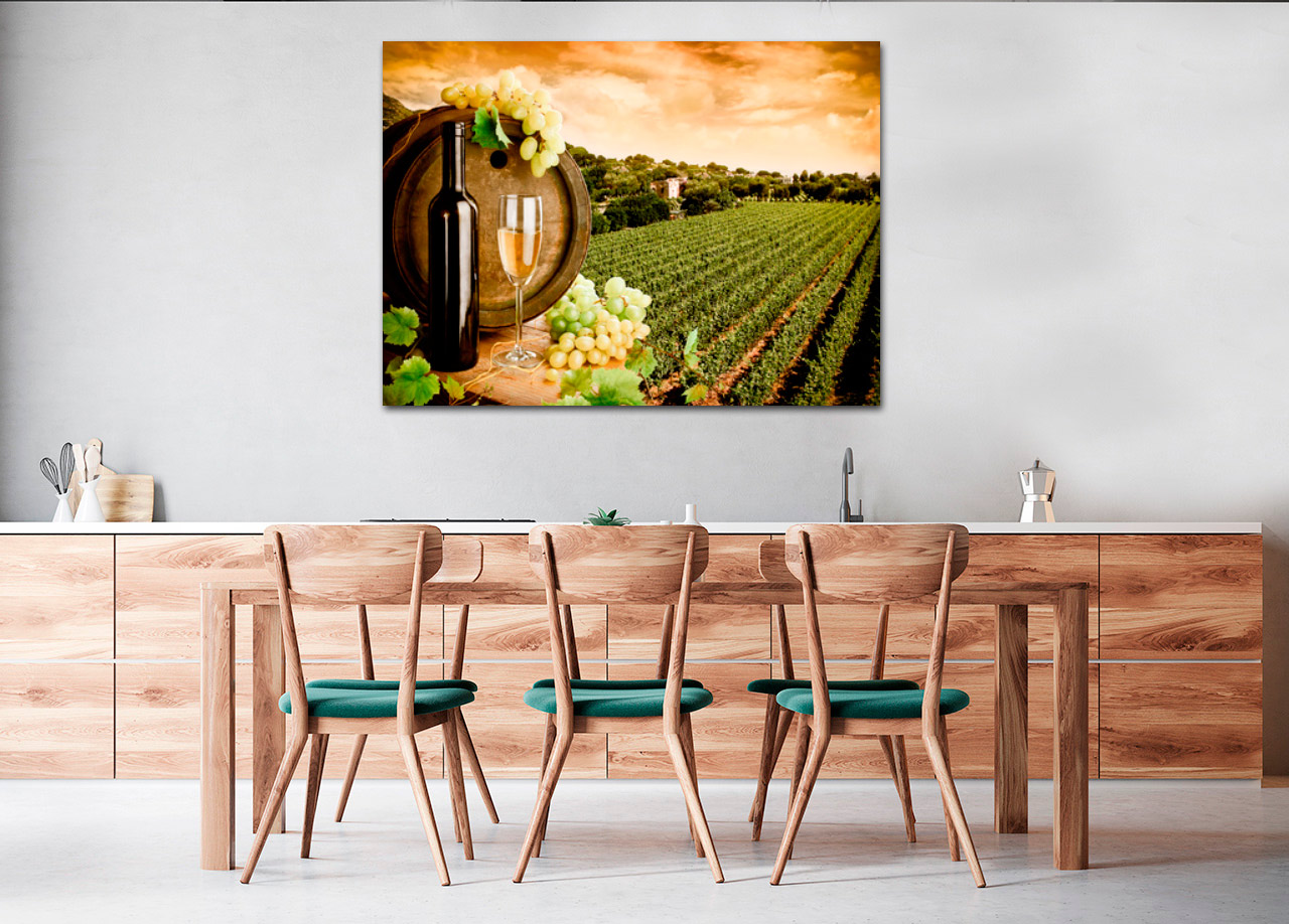 Quadro Vinho Branco 