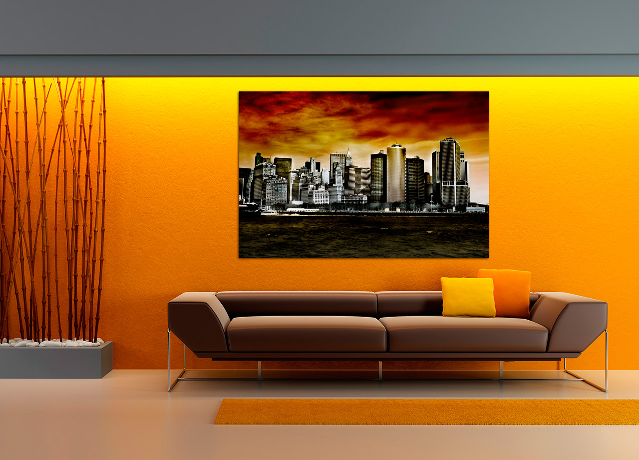 Quadro New York a Vermelho