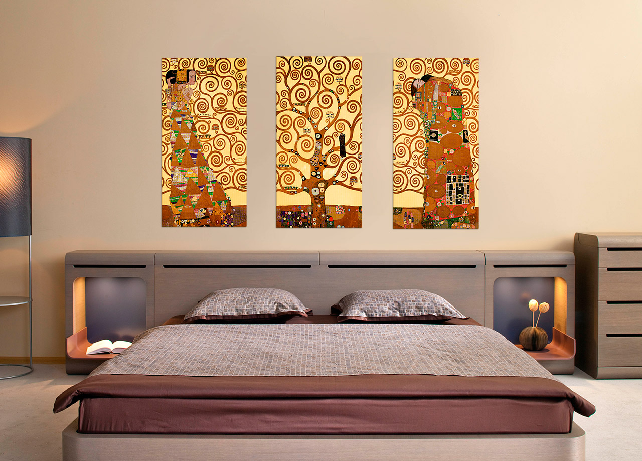 Triptych Tree of Life por Klimt