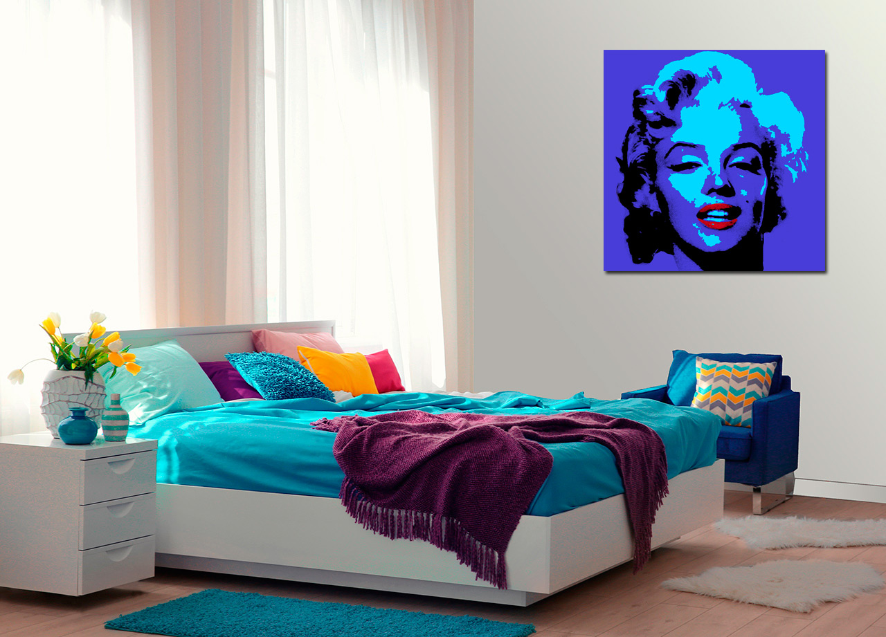 Pintura pop de Marilyn