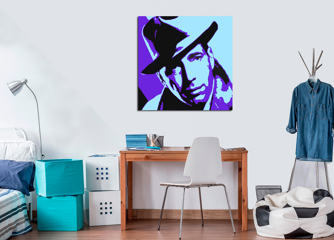 Quadro Blue Bogart