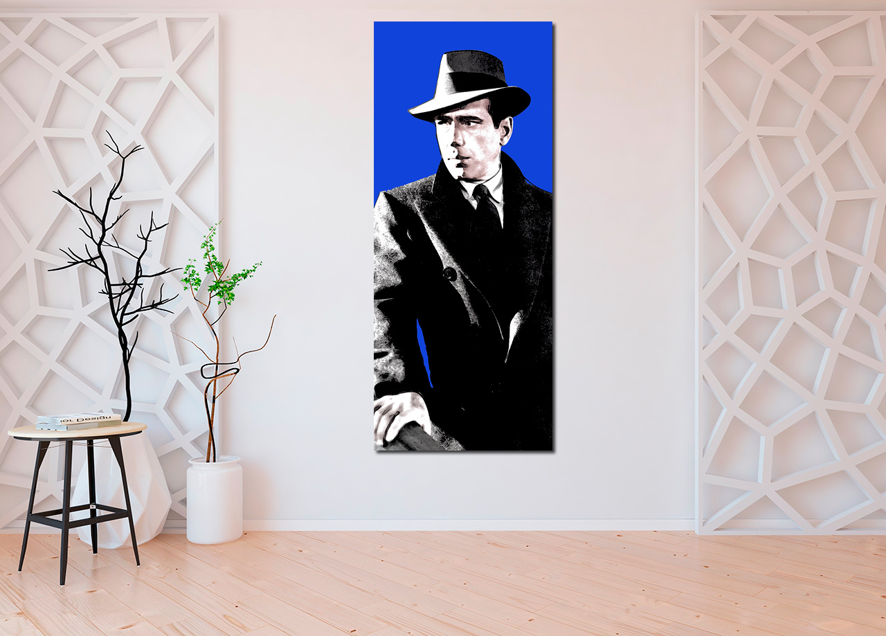 Quadro Blue Bogart