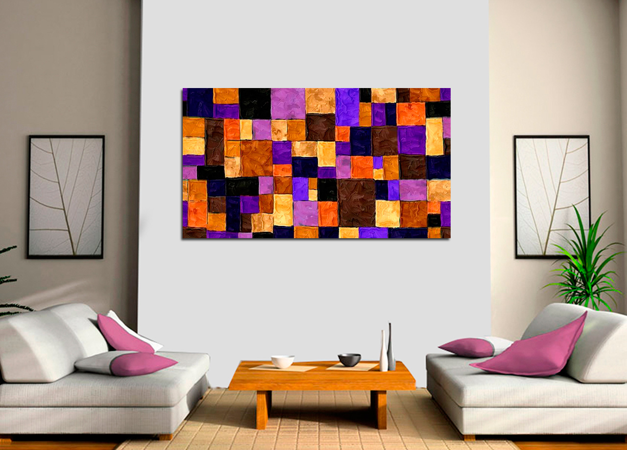Quadro Sol aos Quadrados