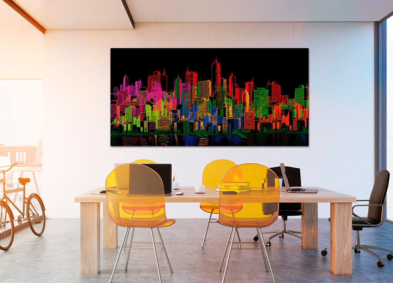 Quadro Linhas Iorquinas 