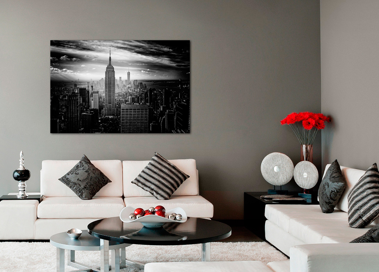 New York view painting